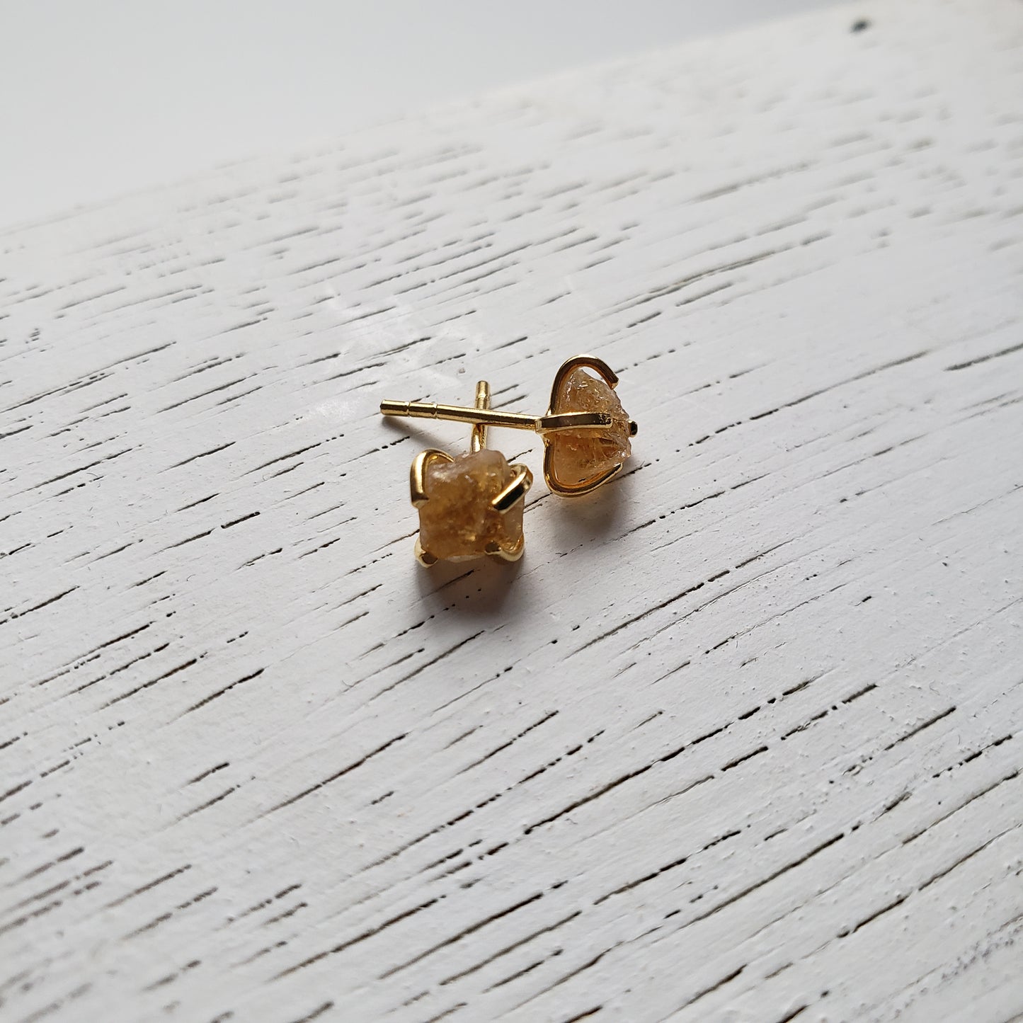 Citrine Earrings - Mala & Me