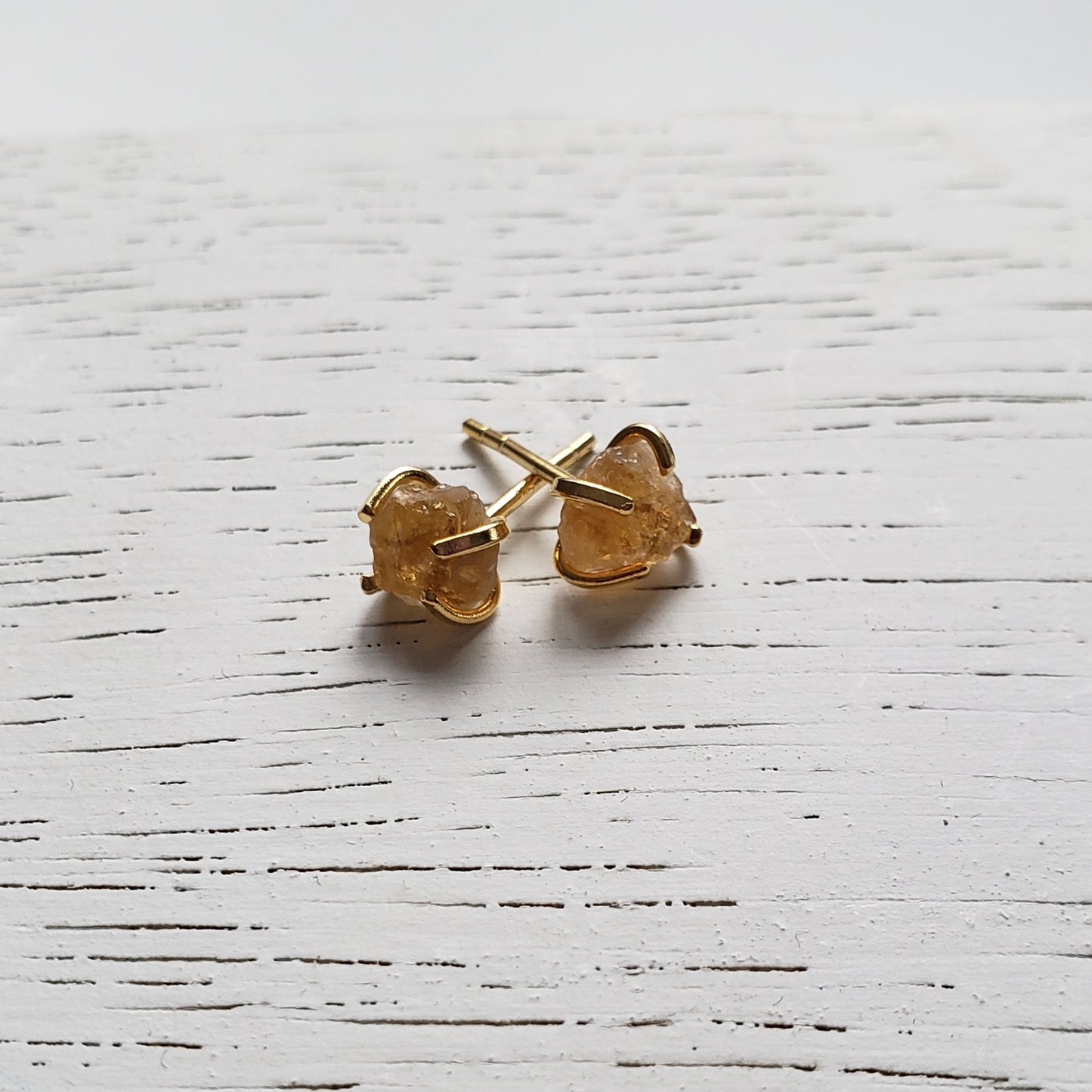 Citrine Earrings - Mala & Me