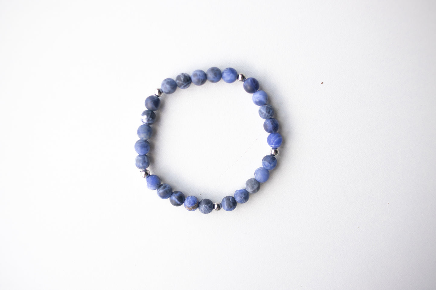 Matte Sodalite Bracelet - Mala & Me