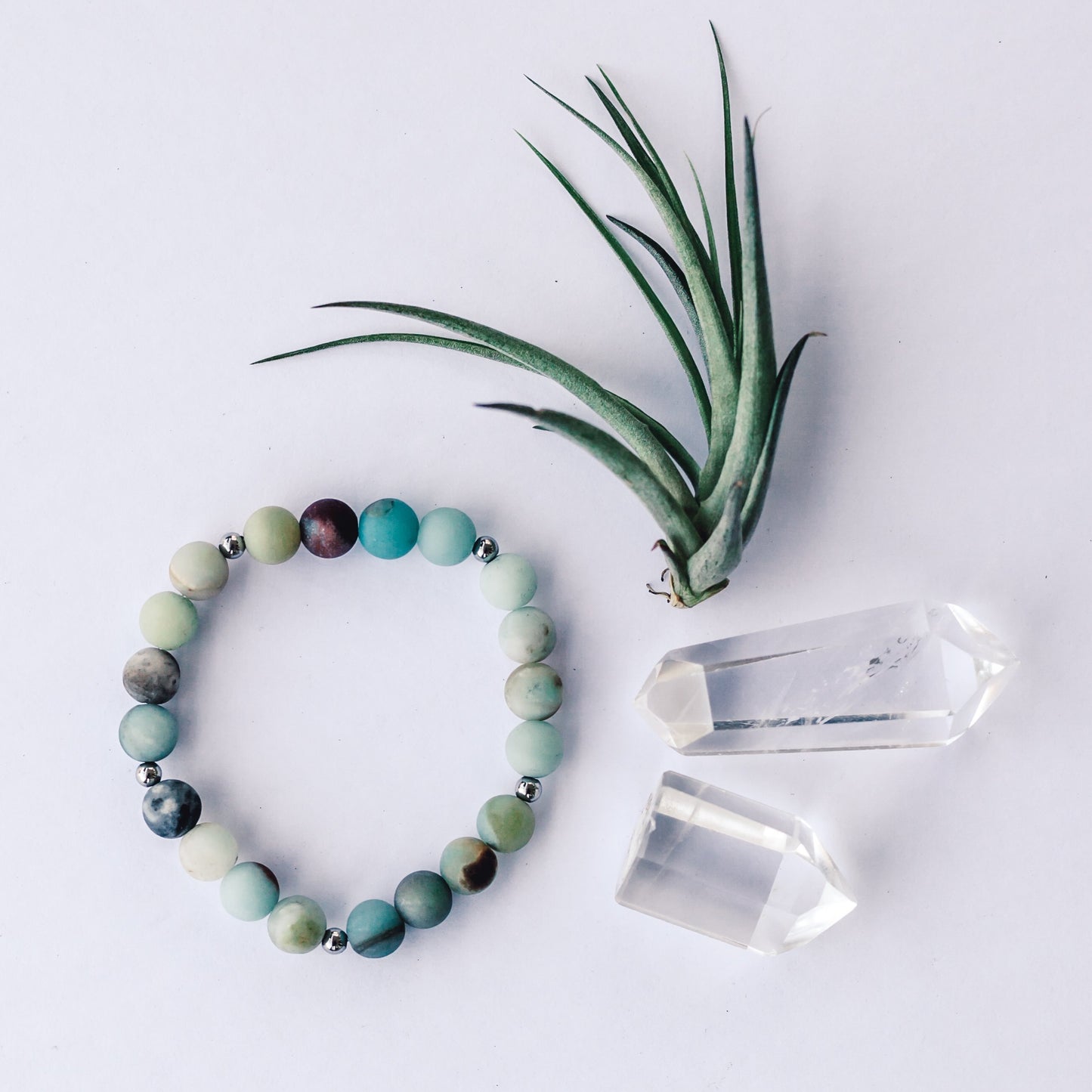 Matte Amazonite Bracelet - Mala & Me
