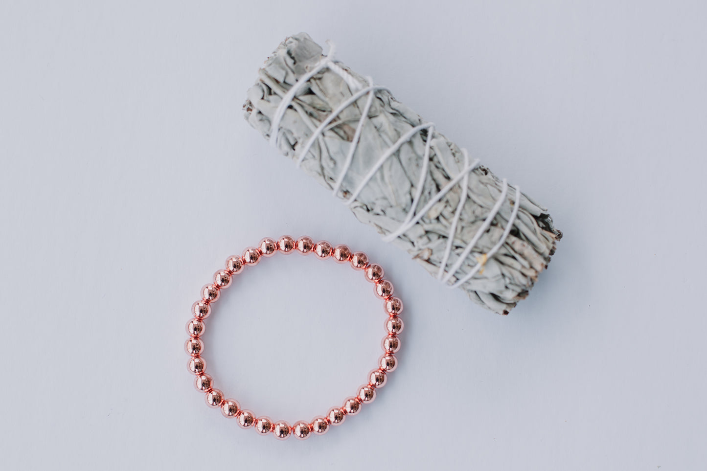 Rose Gold Hematite Bracelet - Mala & Me