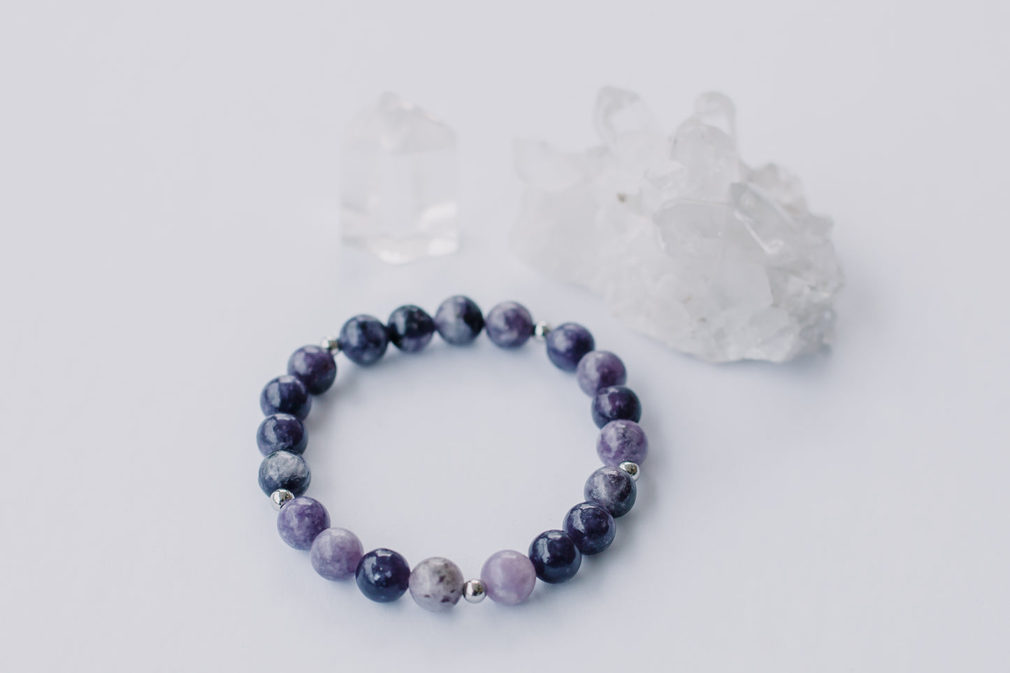 Lepidolite Bracelet - Mala & Me