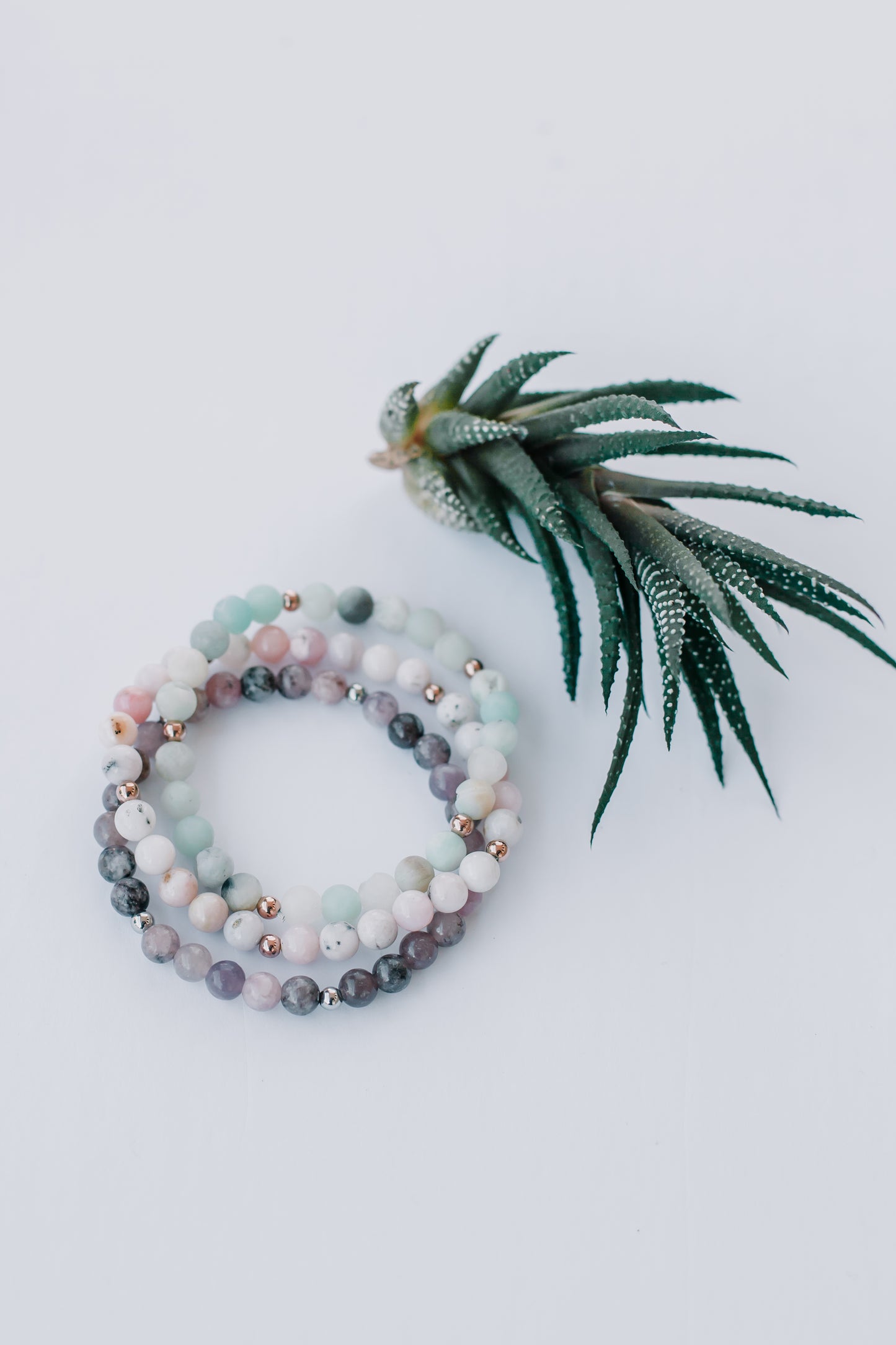 Matte Amazonite Bracelet - Mala & Me