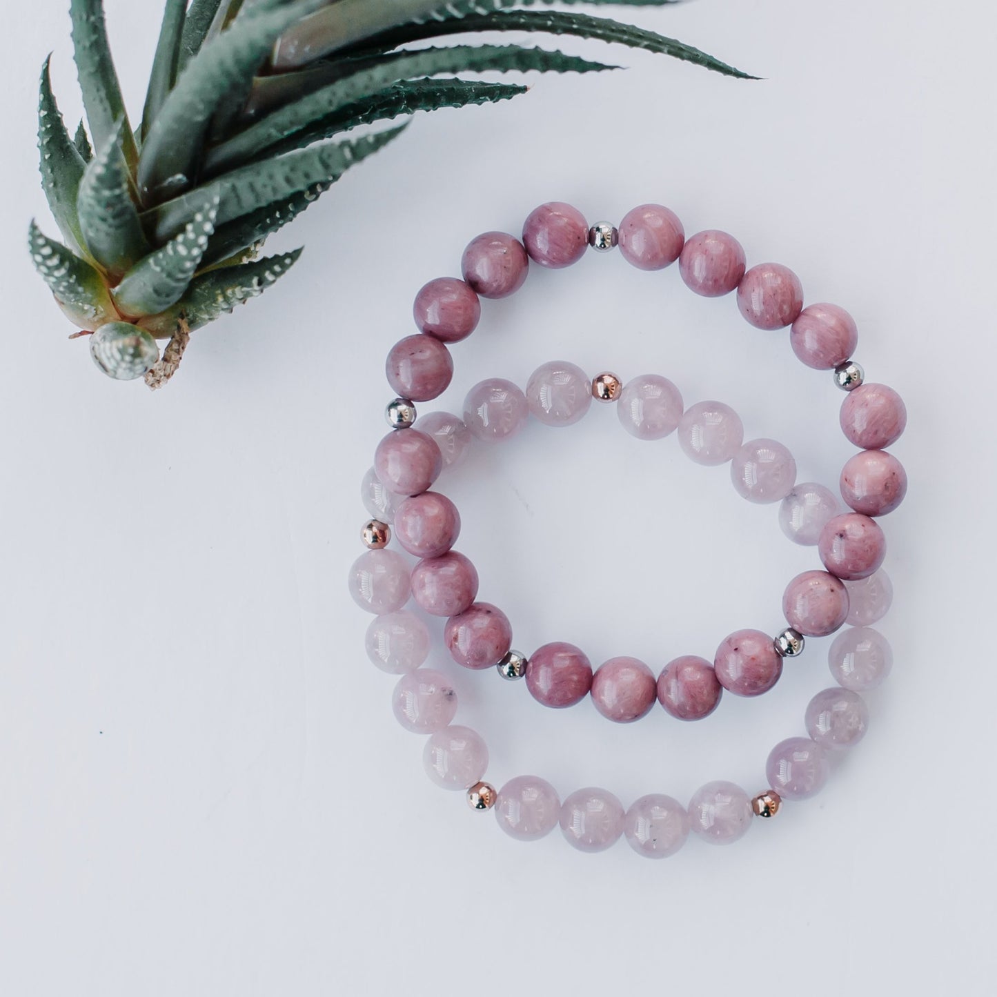 Rhodonite Bracelet - Mala & Me