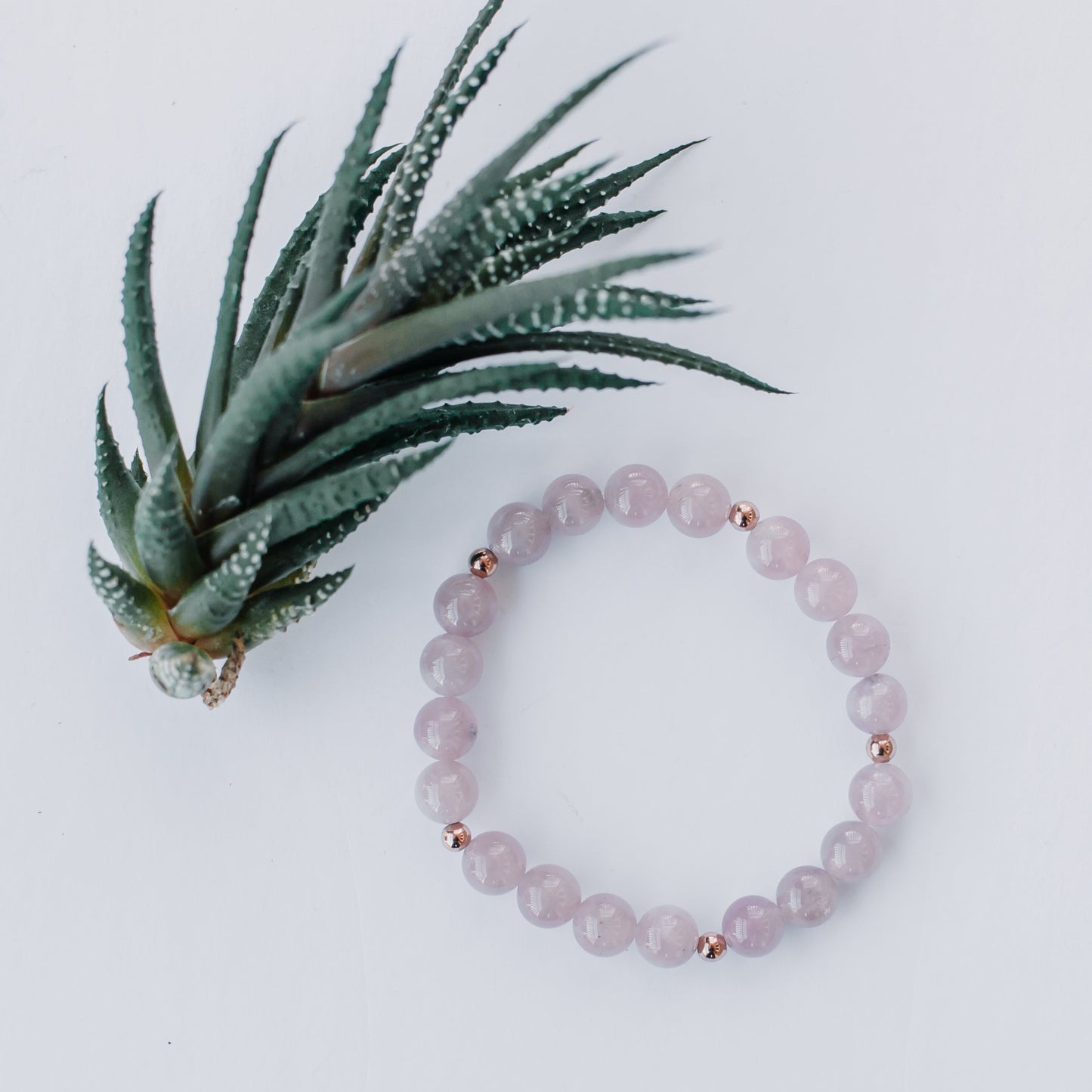 Rose Quartz Bracelet - Mala & Me