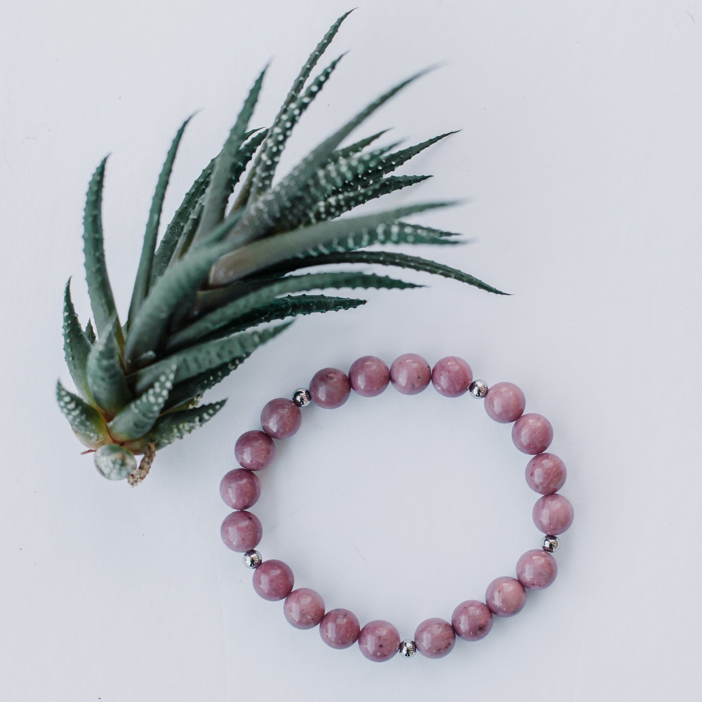 Rhodonite Bracelet - Mala & Me