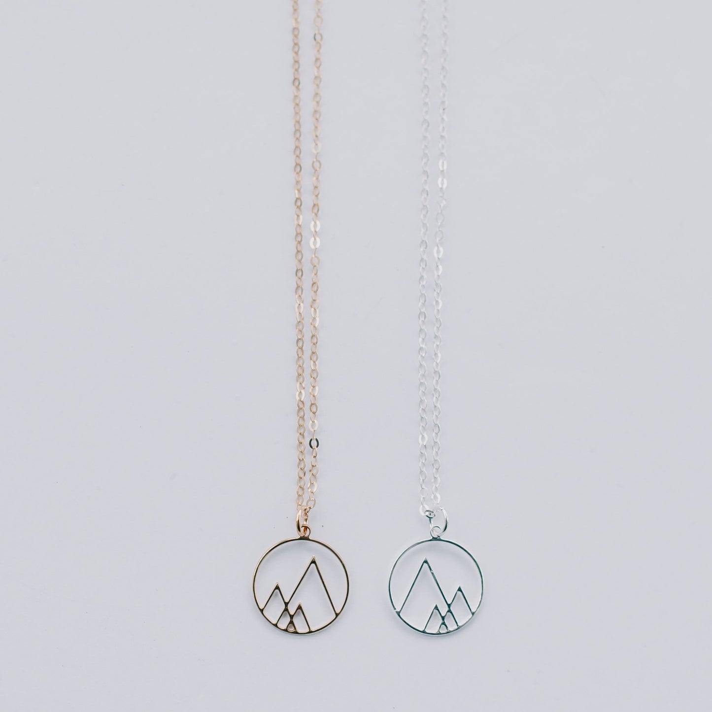Mountain Pendant Necklace - Mala & Me