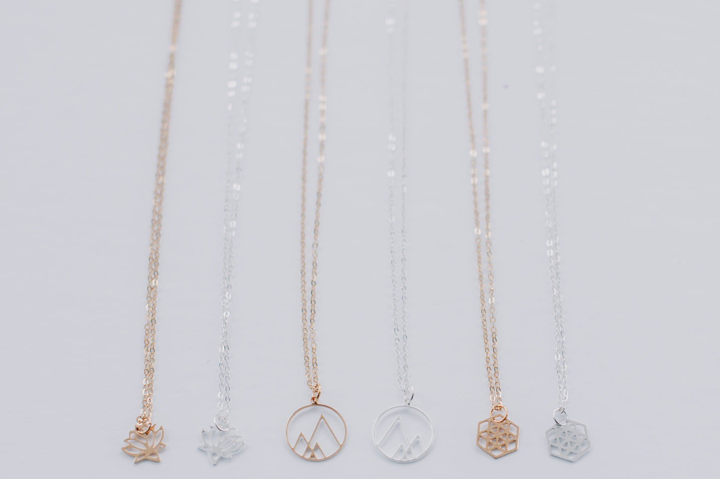 Sacred Geometry Pendant Necklace - Mala & Me