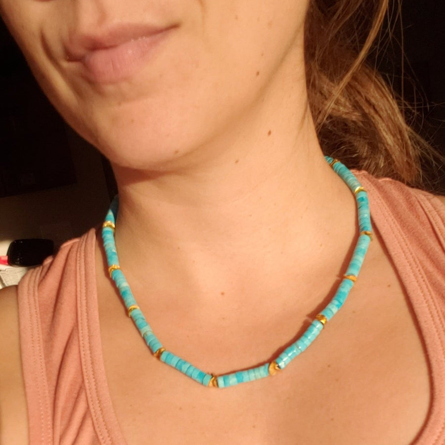 Turquoise Goddess Necklace