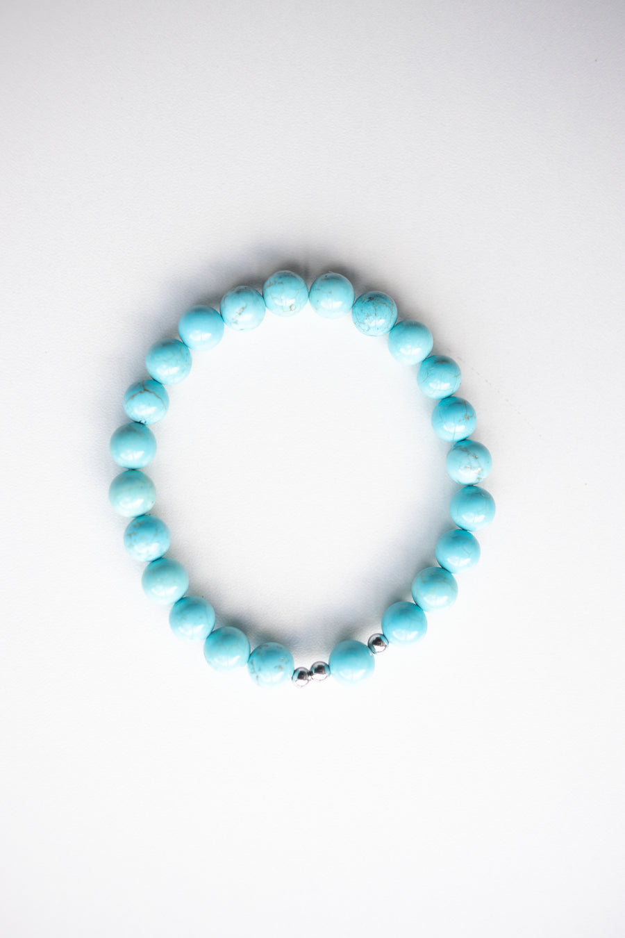 Men's Turquoise Howlite Bracelet