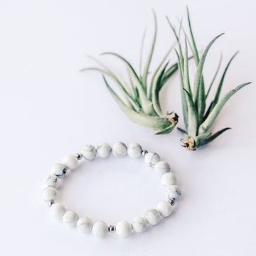 Matte Howlite Bracelet