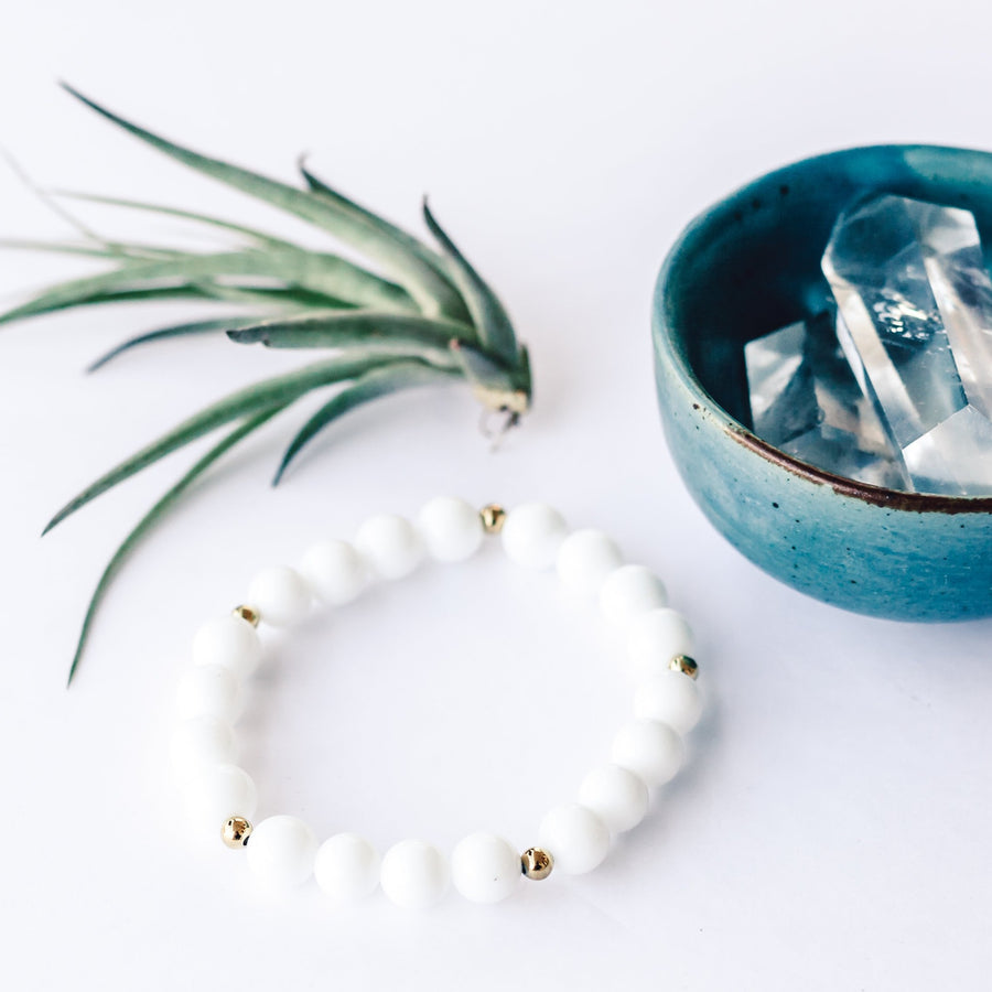 White Jade Bracelet