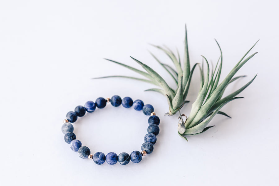 Matte Sodalite Bracelet