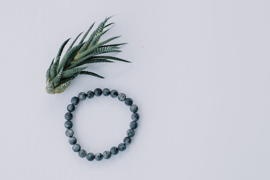Men's Matte Labradorite Bracelet