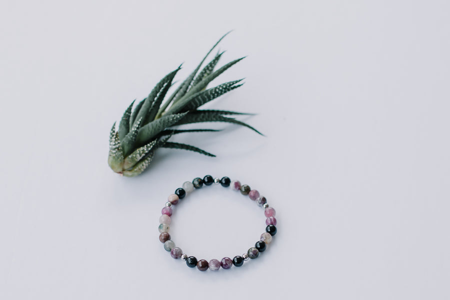Watermelon Tourmaline Bracelet