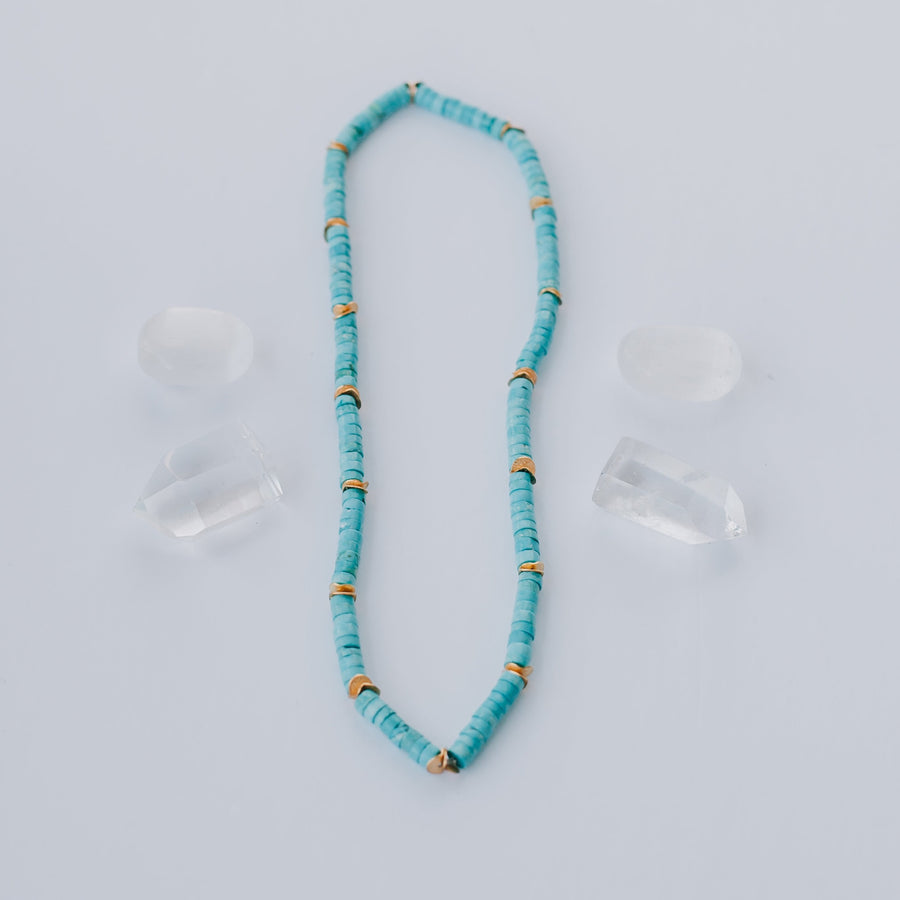 Turquoise Goddess Necklace