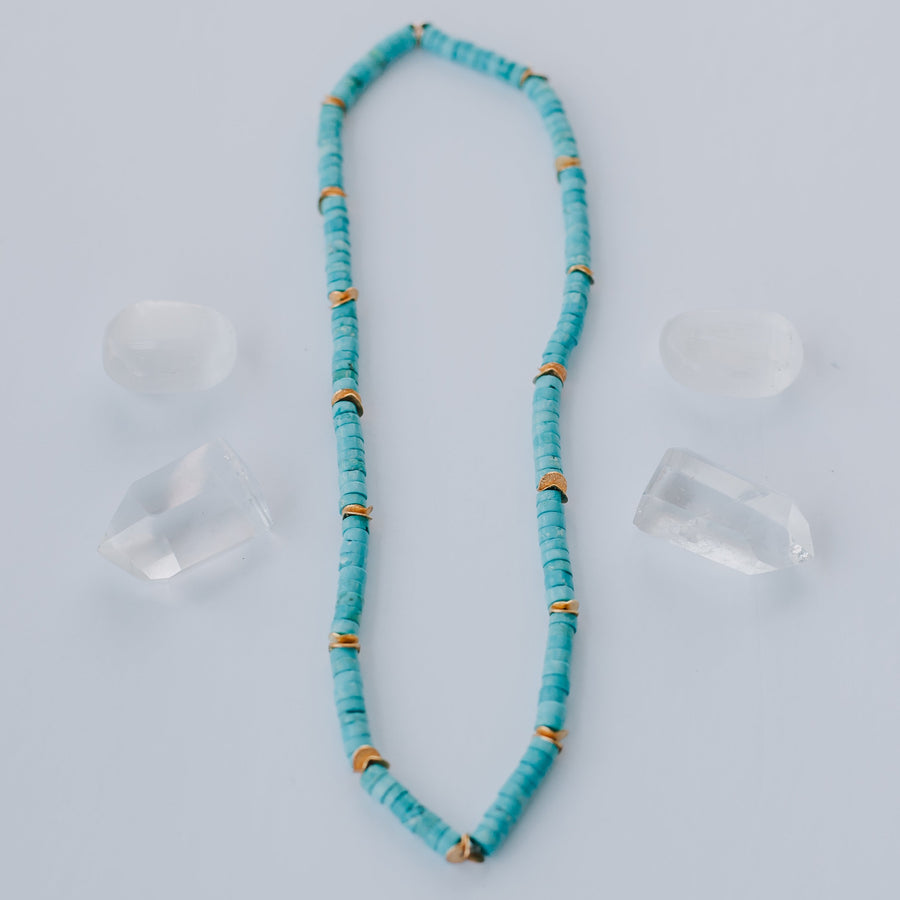 Turquoise Goddess Necklace