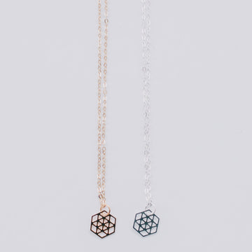 Sacred Geometry Pendant Necklace